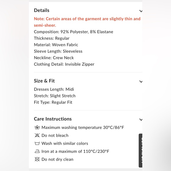 Commense Women's Midi Dress - Cream - Picture 7 of 9